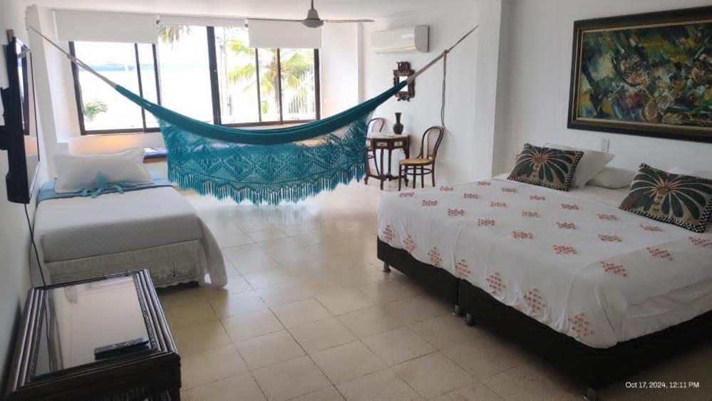 Habitacion De Lujo En Hermosa Casa Frente Al Mar Apartment Cartagena ภายนอก รูปภาพ